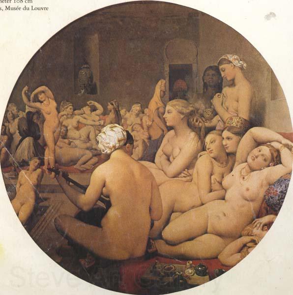 Jean Auguste Dominique Ingres The eTukish Bath (mk45)